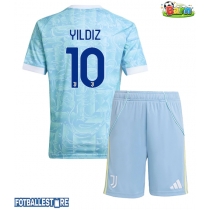 Juventus Kenan Yildiz #10 Bortedraktsett Barn 2025-26 Kortermet (+ Korte bukser)